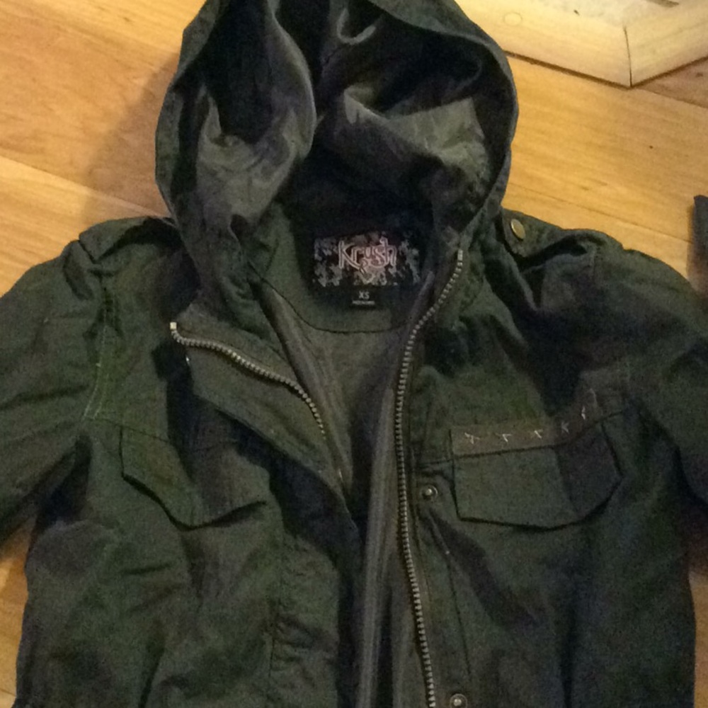 Super Cute Dark Olive Versatile Jacket - image 2
